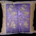 Tulips and Poppies Pillow