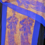 Golden Iris Scarf