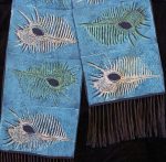 Peacock Shell Scarf