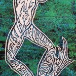 Downward Frog print