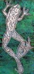 Downward Frog print