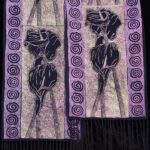 “Three Lilies” scarves