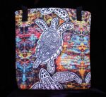Tote Bags: Elephant World, Bloom Magic, Cock-a-doodle-doo, Fat Dragon, Nose to Nose & Turtle Awe