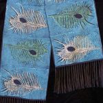 Peacock Shell Scarf