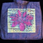 Divine Lotus silk bag