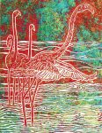 Flamingo Waters Print